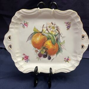 Vintage Formalities by Baum Brothers Porcelain Plate